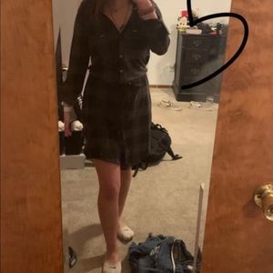 Green Checkered Dress